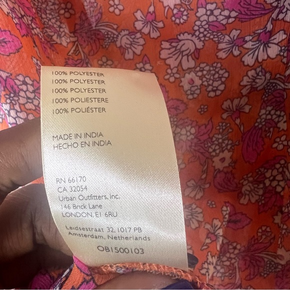 Free People Nina Print Top in Tulips Ditsy - Picture 8 of 8